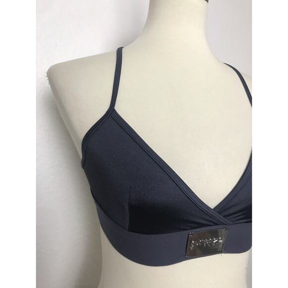 Savage X Fenty Lingerie Bralette Unlined Pullover Black Ink - Picture 2 of 7